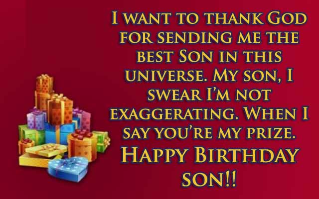 Top 30 Happy Birthday Wishes For Son 2happybirthday