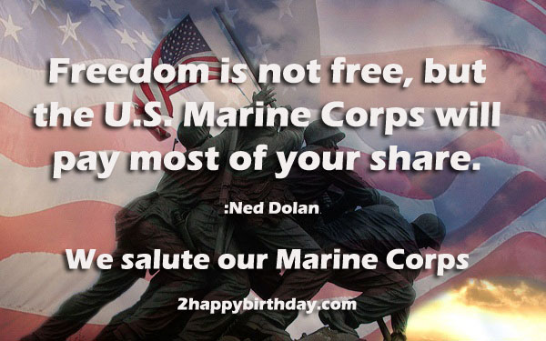 Marine Corps 246th Birthday Images, Quotes & Wishes 2021 - 2HappyBirthday