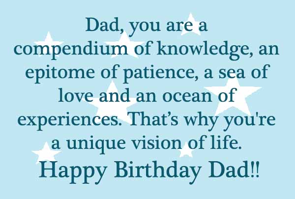 Happy Birthday Wishes For Dad Heart-warming, Funny Prayers The Right ...