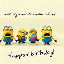 Happy Birthday Minions Images, Memes & Videos - 2HappyBirthday