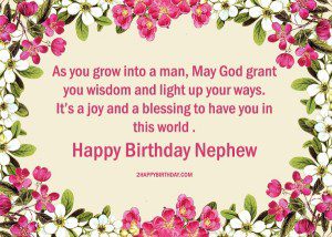 25 Lovable Birthday Wishes for Nephew - 2HappyBirthday