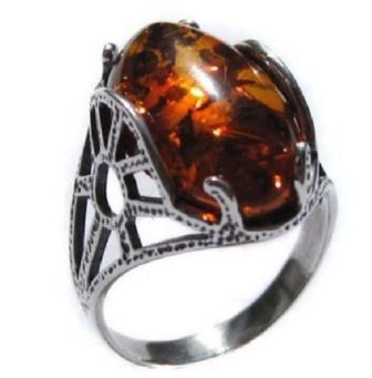 honey-amber-sterling-silver-oval-ring-gift-birthday
