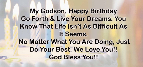 Godson Birthday Wishes