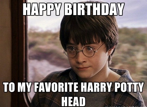 Harry Potter Happy Birthday Meme For Kids