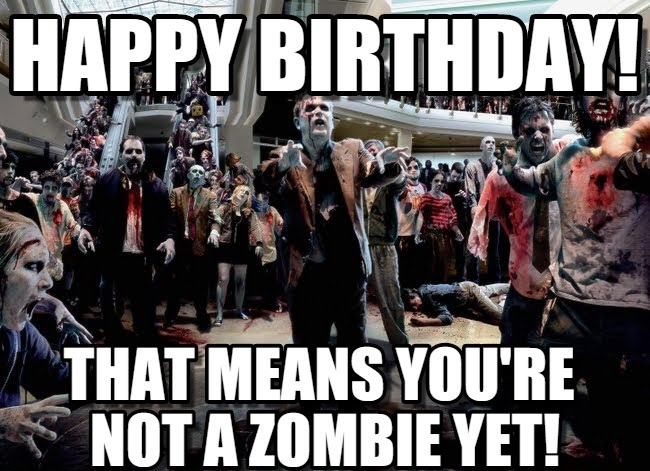 Happy Birthday Walking Dead Meme