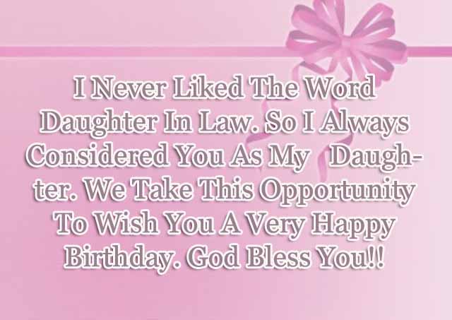 Sweet Birthday Wishes & Messages For Daughter In Law - 2HappyBirthday