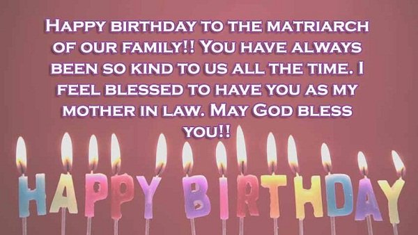 Mother-in-law Birthday Quotes