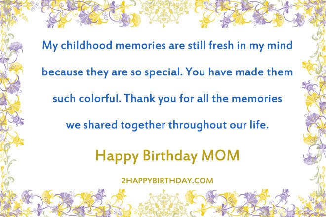 Top 25 Beautiful Birthday Wishes For Mom Birthday Messages For