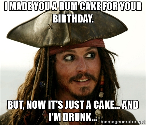 birthday drinking memes