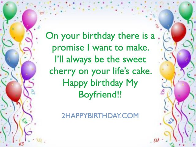 Best Birthday Wishes & Messages For Boyfriend - 2HappyBirthday