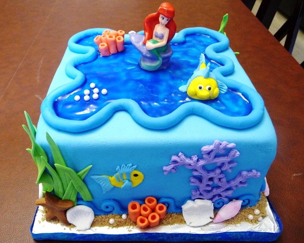 mermaid-girls-birthday-cake