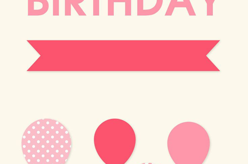 write name on birthday card with balloons 2happybirthday
