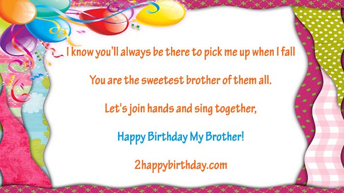 Unique Birthday Wishes Quotes For Brother 2happybirthday