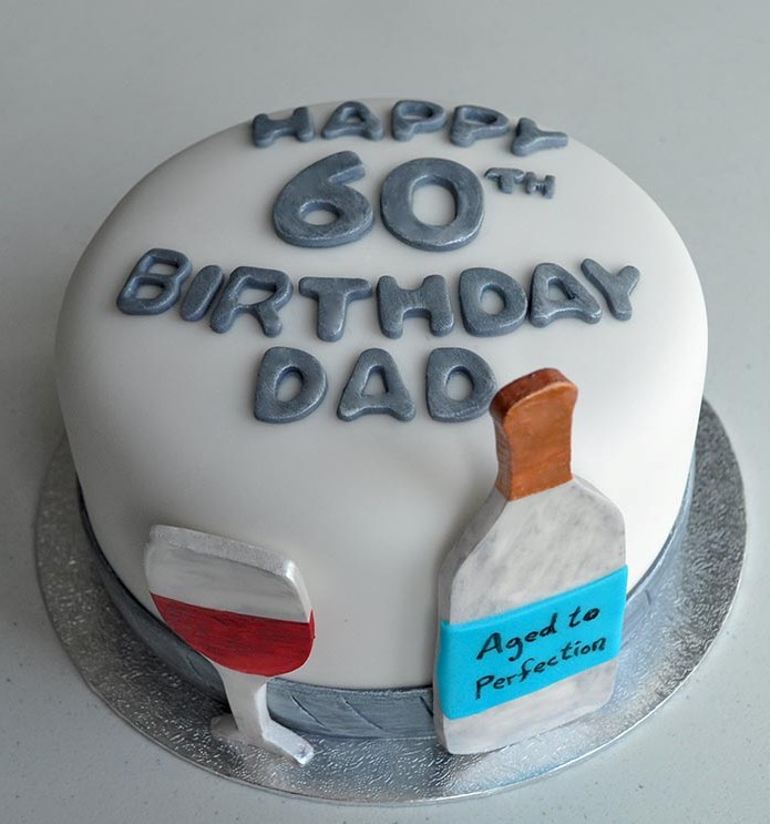 60th Birthday Cake For A Man 2happybirthday