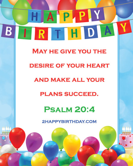 17 Motivational Bible Verses for Birthday - 2HappyBirthday