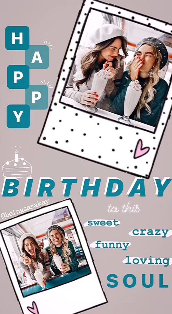 Must Try Birthday Instagram Story Ideas Captions List Sister