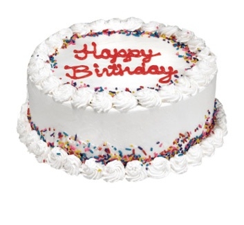  Happy Birthday Ice Cream Cake with Name